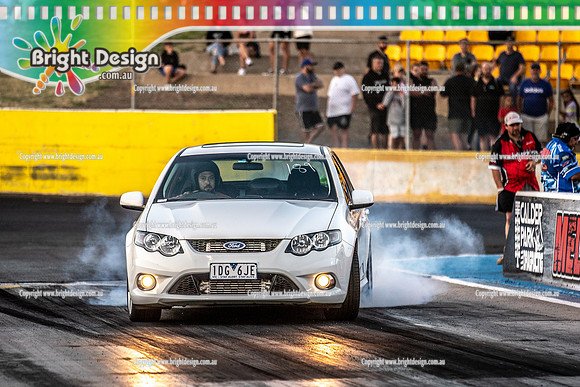 Fast Friday @ Calder Park Drag Racing Friday 13 January 2023  (142040)  1DG6JE