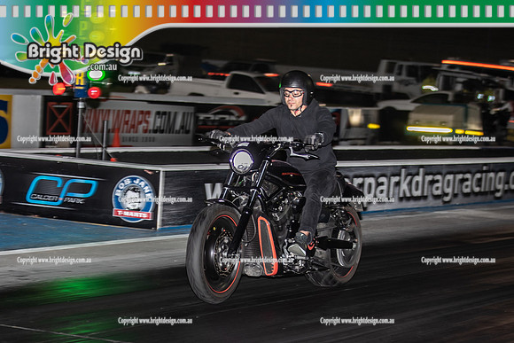 Fast Friday @ Calder Park Drag Racing Friday 13 January 2023  (142177)  BIKE RED