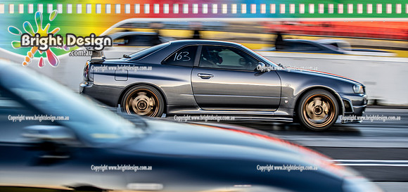 Roll Racing @ Calder Park Drag Racing Friday 16 December 2022  (140597)-2  R34CT