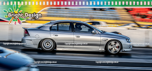 Roll Racing @ Calder Park Drag Racing Friday 16 December 2022  (140519)-2  TBC SILVER SENATOR