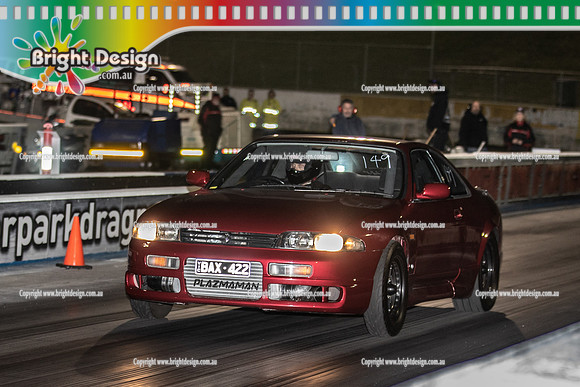 Roll Racing @ Calder Park Drag Racing Friday 16 December 2022  (141052)  BAX422