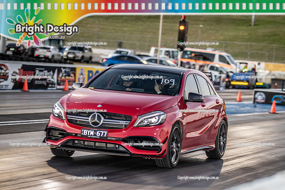 Roll Racing @ Calder Park Drag Racing Friday 16 December 2022  (140789)  BYM677