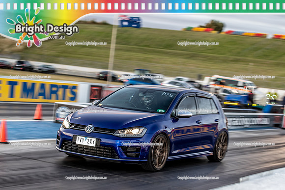Roll Racing @ Calder Park Drag Racing Friday 16 December 2022  (140758)  1VY2XY