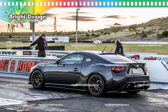 Roll Racing @ Calder Park Drag Racing Friday 16 December 2022  (140721)  1EG5AP