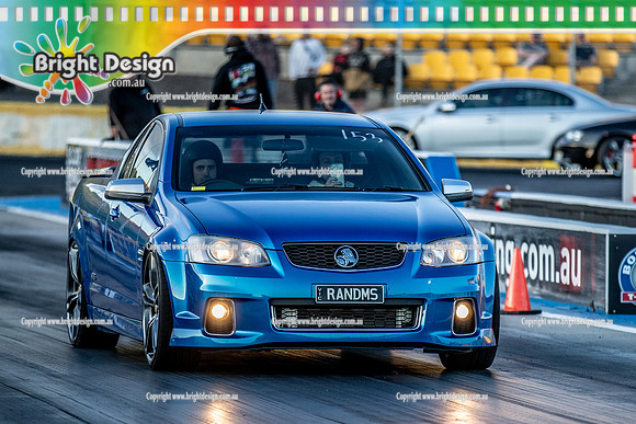Roll Racing @ Calder Park Drag Racing Friday 16 December 2022  (140600)  RANDMS