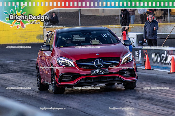Roll Racing @ Calder Park Drag Racing Friday 16 December 2022  (140575)  BYM677