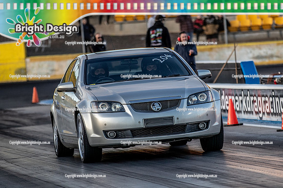 Roll Racing @ Calder Park Drag Racing Friday 16 December 2022  (140554)  TBC SILVER COMMODORE