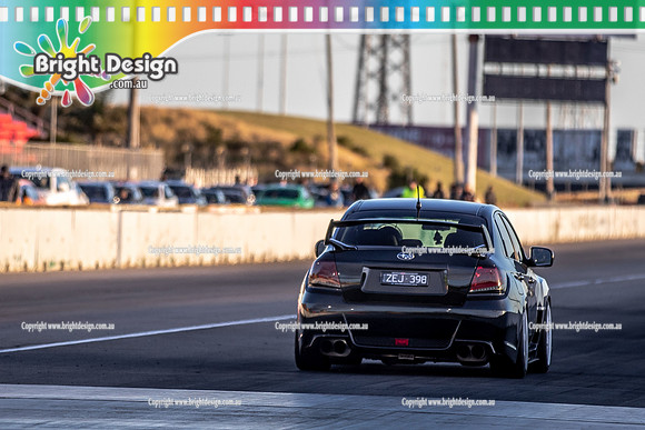 Roll Racing @ Calder Park Drag Racing Friday 16 December 2022  (140551)  ZEJ398