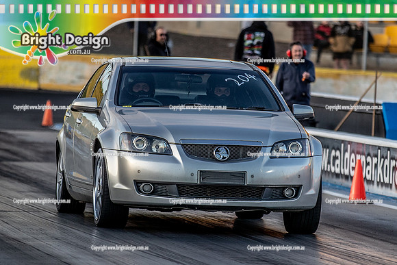 Roll Racing @ Calder Park Drag Racing Friday 16 December 2022  (140553) TBC SILVER COMMODORE