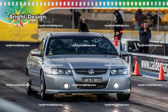 Roll Racing @ Calder Park Drag Racing Friday 16 December 2022  (140542)  AFY903