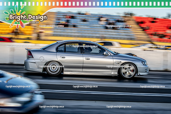 Roll Racing @ Calder Park Drag Racing Friday 16 December 2022  (140519)  TBC SILVER SENATOR