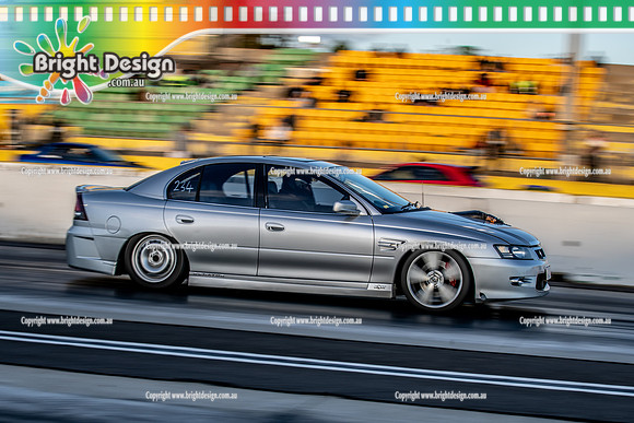 Roll Racing @ Calder Park Drag Racing Friday 16 December 2022  (140517)  TBC SILVER SENATOR