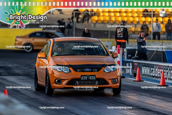 Roll Racing @ Calder Park Drag Racing Friday 16 December 2022  (140468)  AXR400