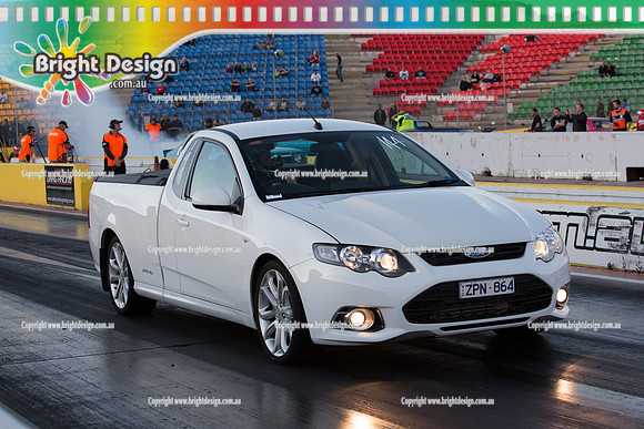 ANDRA Street Outlaws Drag Racing Quals Rnd 6 @ Calder Park 10 October 2014  (25983)  ZPN864