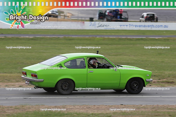 ECM - Easter Car Mania #1 Winton Raceway  SUN 20 April 2014   (3325)  GREEN GEMINI COUPE