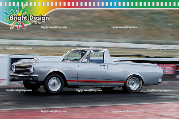 ANDRA Street Meet @ Calder Park Raceway  FRI 10 Jan 2014  (5905)  ENTRANT 246  tbc FORD Silver Ute