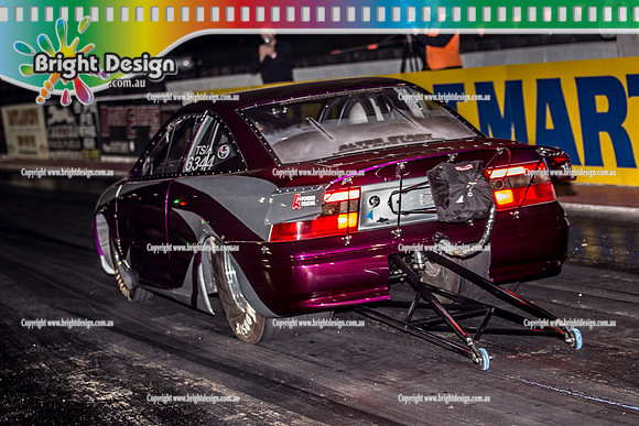 KOTH King of the Hill & Fast Friday @ Calder Park Drag Racing Friday 5 MAY 2017 (84082) 6344 PURPLE CALIBRA VICTOR