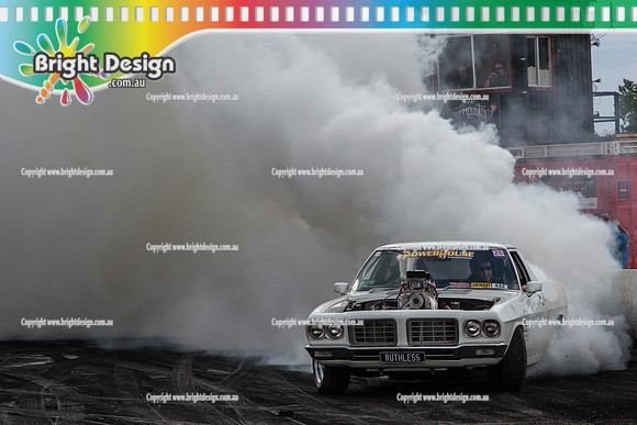 Summernats 28 Sunday 4 Jan 2015  BD  (8323)  RUTHLESS BURNOUT