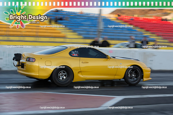 ANDRA Street Outlaws Drag Racing Quals Rnd 6 @ Calder Park 10 October 2014  (25890)  YELLOW TBC  5691