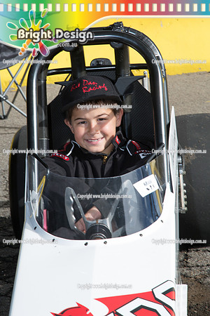 ANDRA Test N Tune @ Calder Park 24 May 2014 (18000) DANIEL CARRANZA CJD 5499 JUNIOR DRAGSTER
