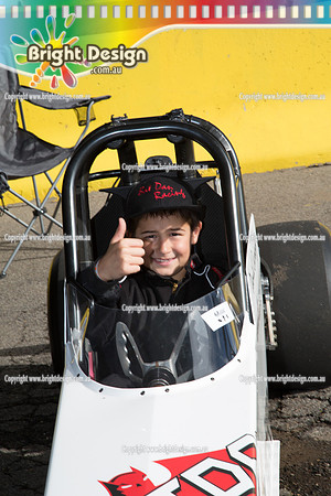 ANDRA Test N Tune @ Calder Park 24 May 2014 (18001) DANIEL CARRANZA CJD 5499 JUNIOR DRAGSTER
