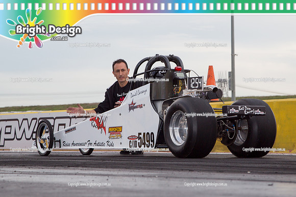 ANDRA Test N Tune @ Calder Park 24 May 2014 (18817) DANIEL CARRANZA CJD 5499 JUNIOR DRAGSTER