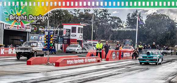 Sportsman Championship Rnd 1 at Heathcote Sat 26 June 2021 (39148)  BROWN HB TORANA DALE SMITH  5419 MAAD PAT CARUSO  7240