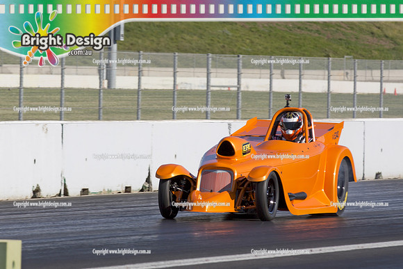ANDRA FUCHS Nitro Thunder @ Calder Park Raceway 19 Oct 2013 (1075) AHR 5340 WADE K