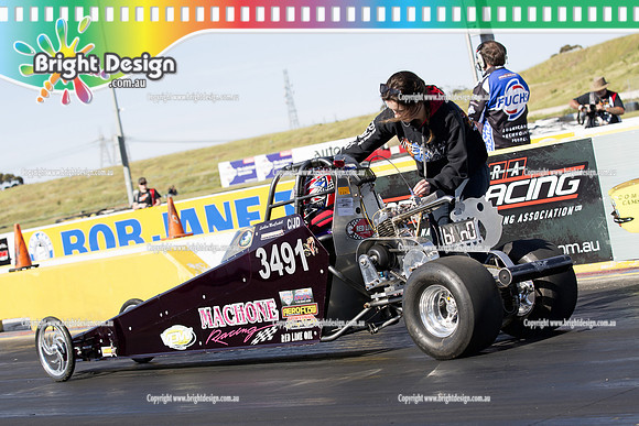 ANDRA FUCHS Nitro Thunder @ Calder Park Raceway 19 Oct 2013 (1185) JUNIORS