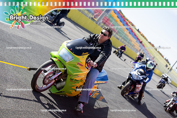 ANDRA FUCHS Nitro Thunder @ Calder Park Raceway 19 Oct 2013 (1152) BIKE 927
