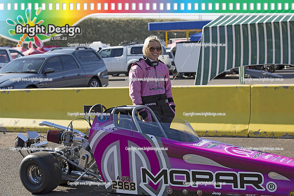 ANDRA FUCHS Nitro Thunder @ Calder Park Raceway 19 Oct 2013 (1063) JUNIORS