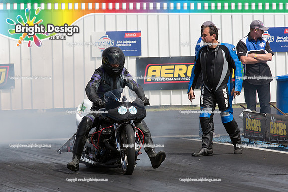 Summit Sportsman Series Rnd 1 Drag Racing 17 Jan 2015 @ Portland  (10091)  BIKE