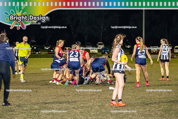 Open Women Division 2 Chelsea Heights Football Club Division 2 at Naare Warren (1241)