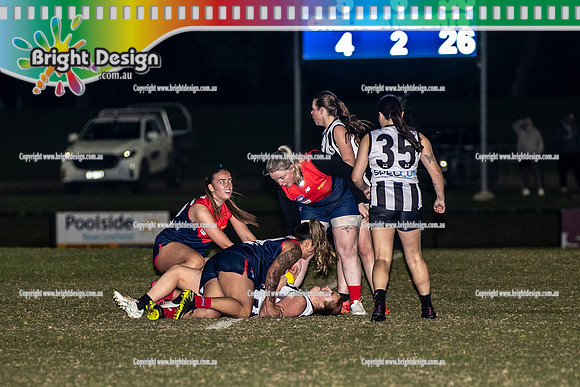Open Women Division 2 Chelsea Heights Football Club Division 2 at Naare Warren (1183)