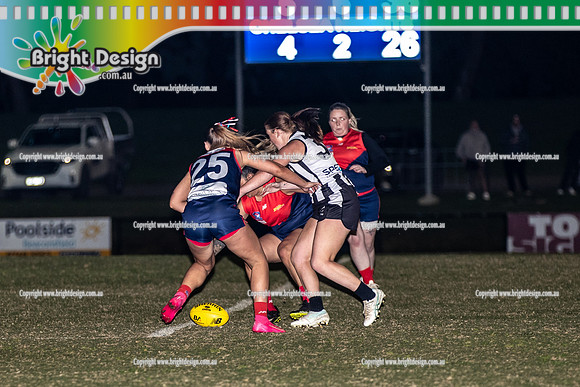 Open Women Division 2 Chelsea Heights Football Club Division 2 at Naare Warren (1182)