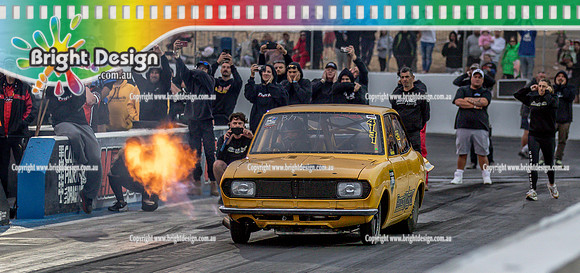 Street Outlaws NPK No Prep Kings vs Australia @ Calder D2 19 March 2023 (149198)-2 4131 BOOSTWORX TERRY WATERMAN