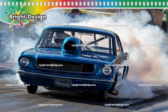 ANDRA Street Outlaws Drag Racing Quals Rnd 5 @ Calder Park 24 September 2014 (25214)  SSA 5425 VINCE RASCHILLA