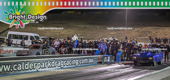 Street Outlaws NPK No Prep Kings vs Australia @ Calder D2 19 March 2023 (149775) 4571 PO TUNG GAS RACING DANKO