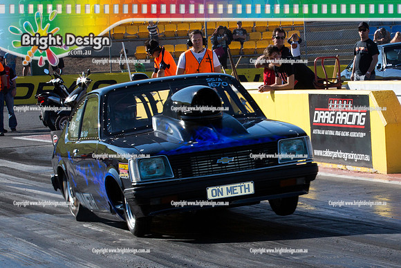 ANDRA Street Outlaws Drag Racing Quals Rnd 5 @ Calder Park 24 September 2014 (24797)  ONMETH