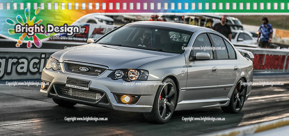 Fast Friday @ Calder Park Drag Racing Friday 20 January 2023  (143295)  SILVER F6 FORD TBC