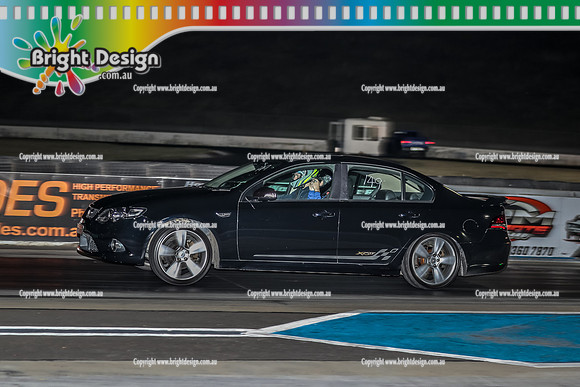 Fast Friday @ Calder Park Drag Racing Friday 20 January 2023  (143600)  BLACK FORD