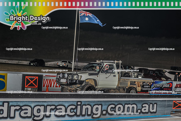 Fast Friday @ Calder Park Drag Racing Friday 20 January 2023  (143429)  4X4 FLJ252
