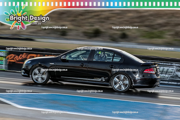 Fast Friday @ Calder Park Drag Racing Friday 20 January 2023  (143297)  BLACK FORD