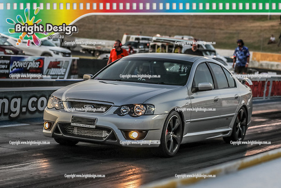 Fast Friday @ Calder Park Drag Racing Friday 20 January 2023  (143293)  SILVER F6 FORD TBC