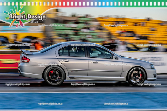 Fast Friday @ Calder Park Drag Racing Friday 20 January 2023  (143140)  SILVER FORD TBC