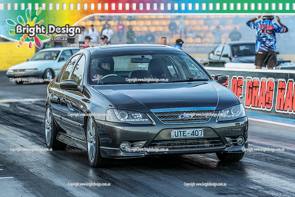 Fast Friday @ Calder Park Drag Racing Friday 20 January 2023  (143101)  UTE407