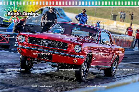 Fast Friday @ Calder Park Drag Racing Friday 20 January 2023  (142991)  MICHAEL VLASAKAKIS VEE 1637 DOGVL MUSTANG