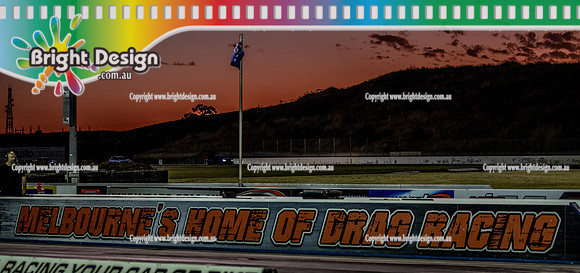 Roll Racing @ Calder Park Drag Racing Friday 10 February 2023  (144933)  MELBOURNES HOME OF DRAG RACING SUNSET