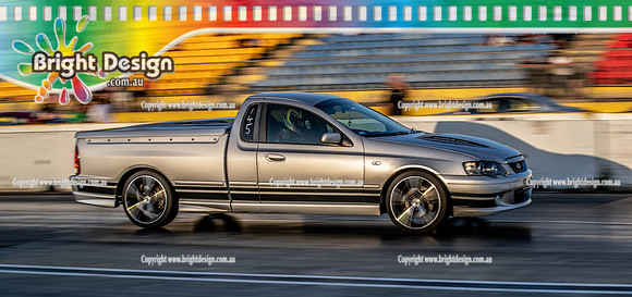 Roll Racing @ Calder Park Drag Racing Friday 10 February 2023  (144421)  FPV895