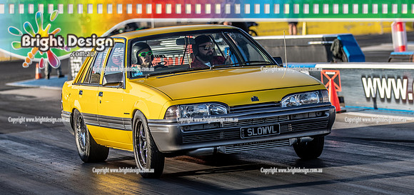 Roll Racing @ Calder Park Drag Racing Friday 10 February 2023  (144014)  SLOWVL